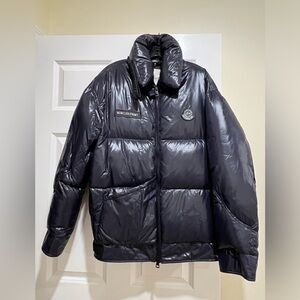 Moncler x Fragment Men Navy Puffer Down Jacket Size 3 (Authentic, Lightly Worn)